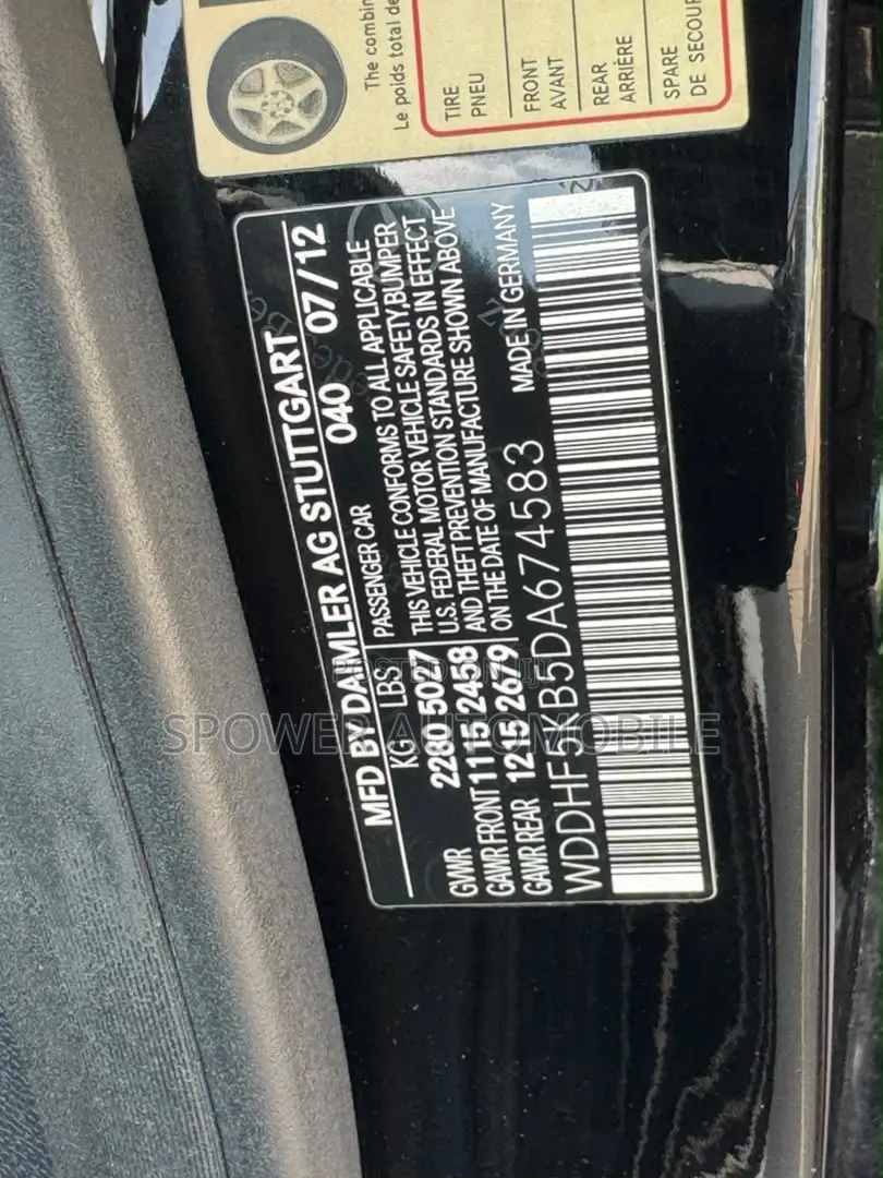 Mercedes-Benz E350 2013 Black