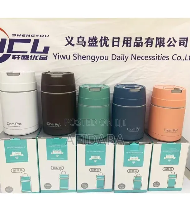 Clam Vacuum Food Flask 1000ml