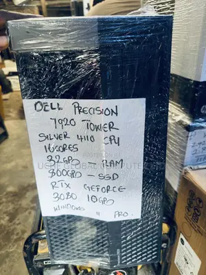 Desktop Computer Dell Precision 7920 32GB Intel Xeon SSD 750GB