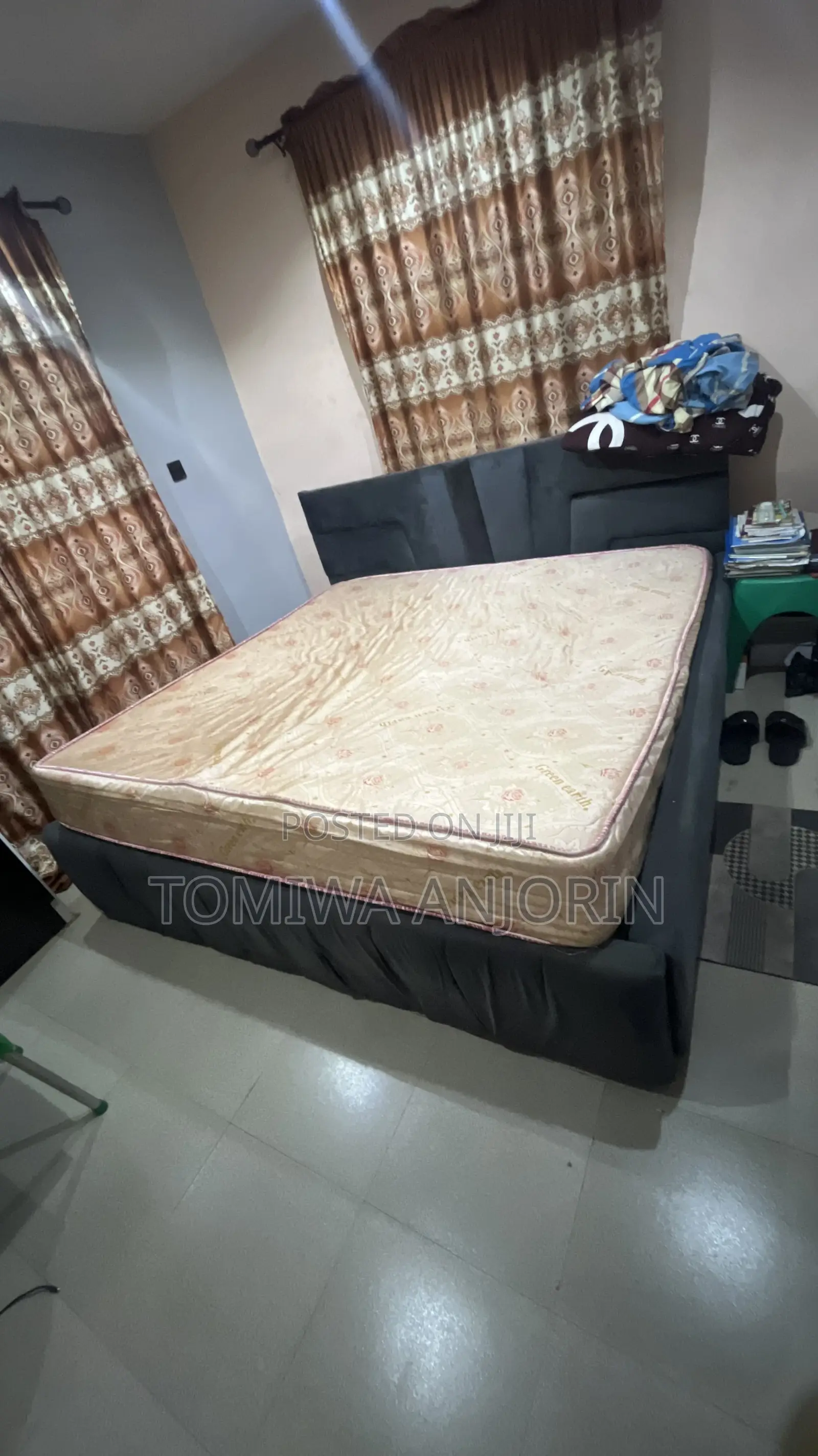 Bed and Bed Frame