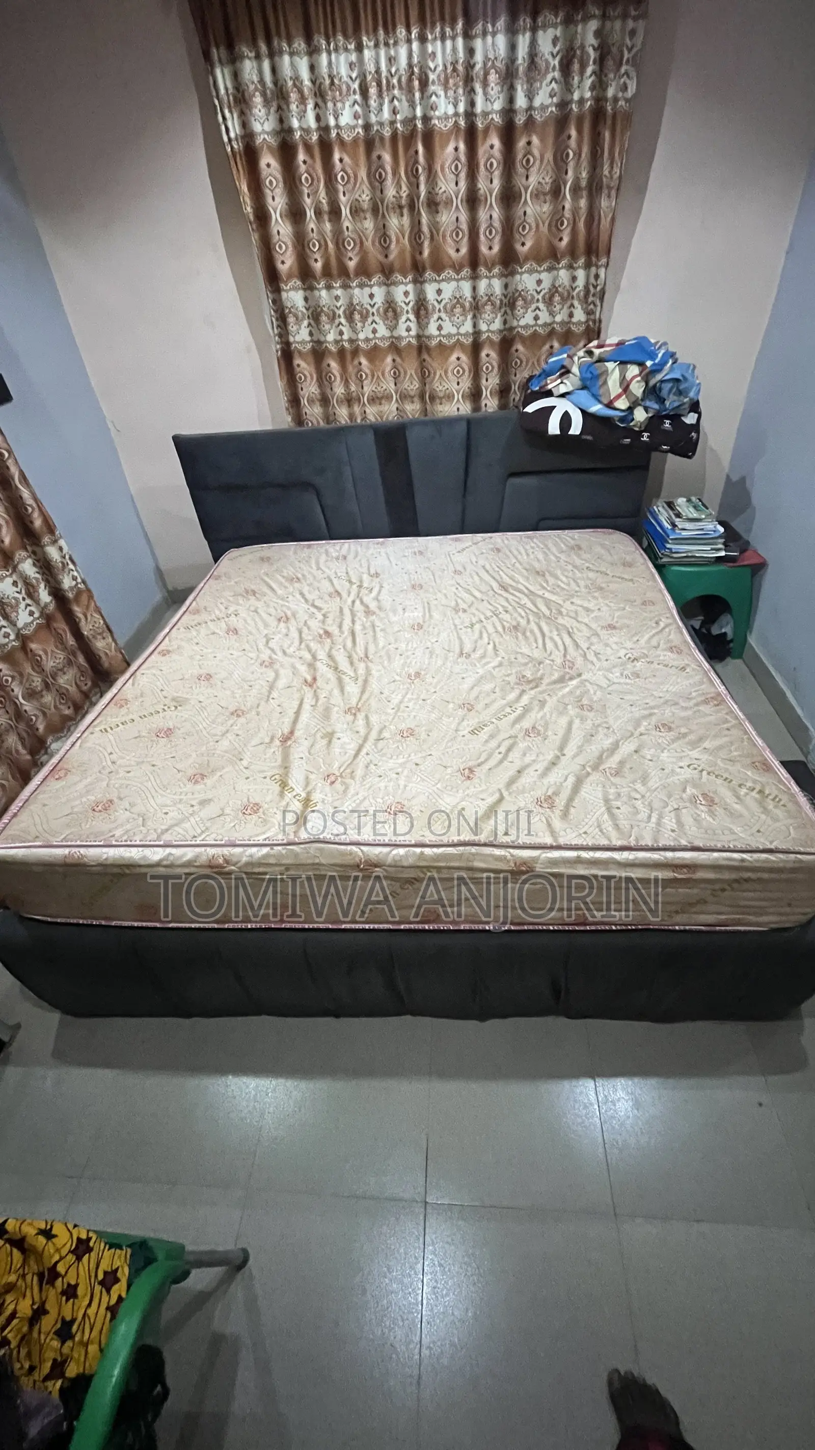 Bed and Bed Frame