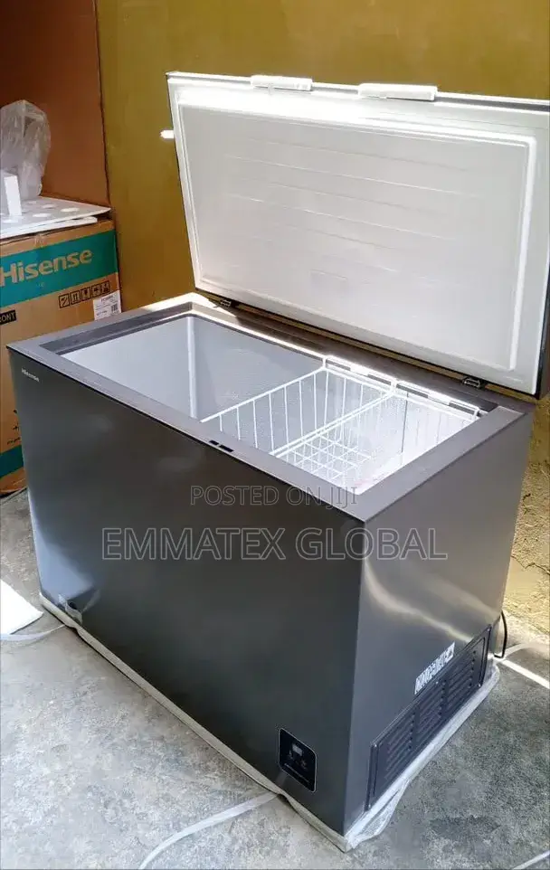 Chest Deep Freezer Hisense 250l With 2 Basket Inside
