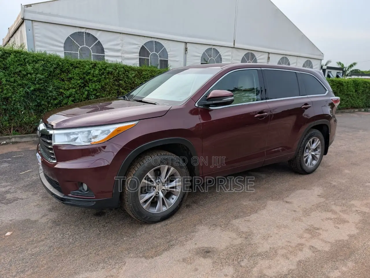 Toyota Highlander 2016 Maroon