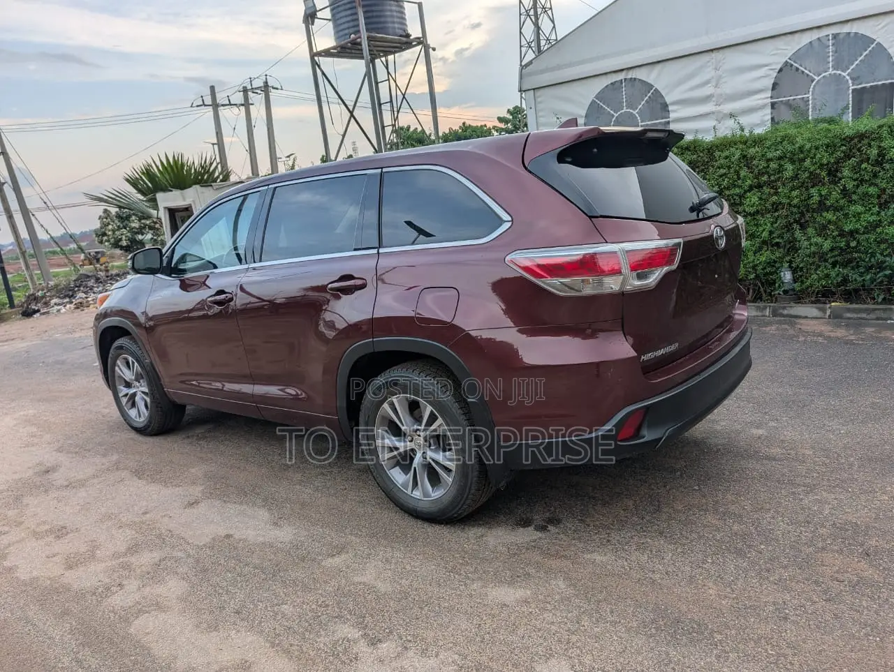 Toyota Highlander 2016 Maroon