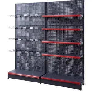 Black Store Shelves Rack