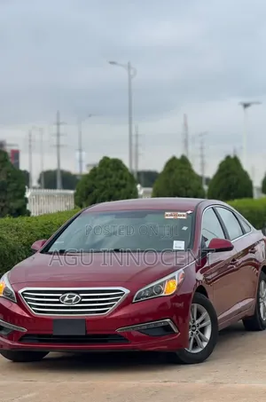 Hyundai Sonata 2015 Red