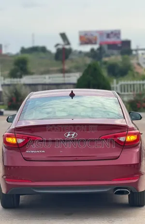 Hyundai Sonata 2015 Red