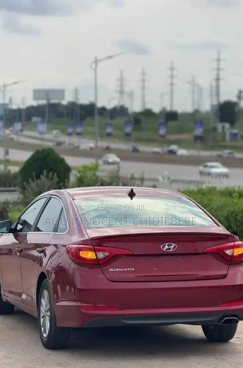 Hyundai Sonata 2015 Red