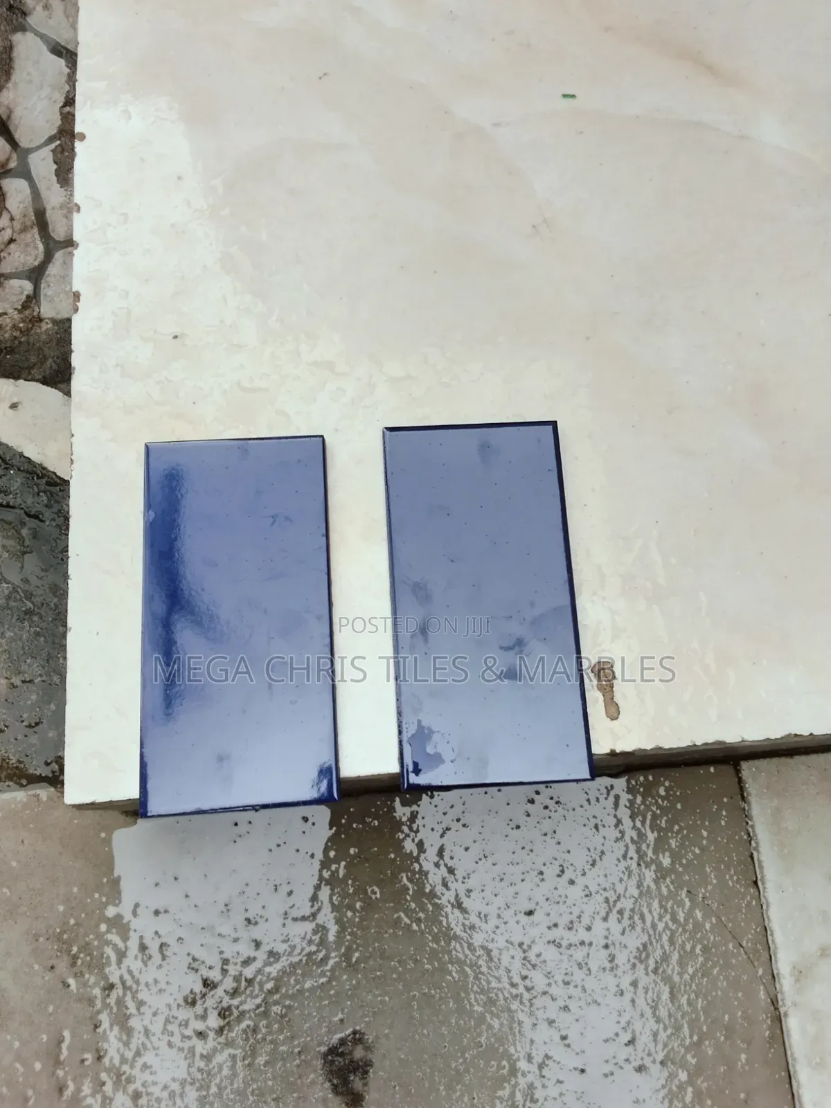 Deep Blue Swimming Pool Tiles