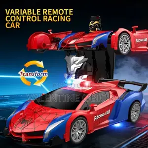 Spider RC Transforming Car – 1-Click Robot Mech Toy