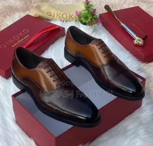 Qikoko Premium Dual-Tone Oxford Shoe