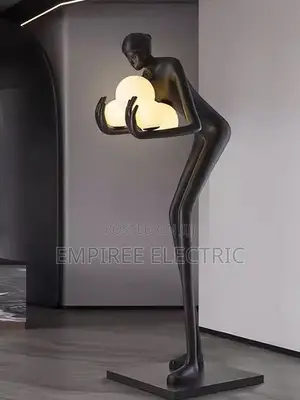 Decor Art Human Artistic Large Ornaments Light