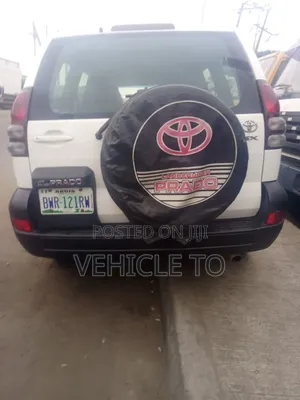Toyota Land Cruiser Prado 2009 White