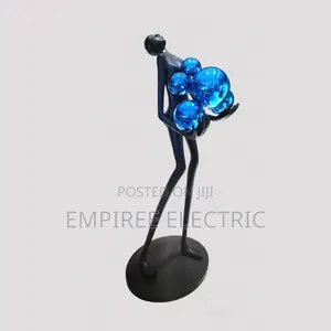Modern Sculpture Floor Lamp With LED Human Body Design