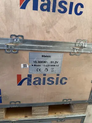 Haisic 15.36 kWh, 51.2V Lithium (LiFePO4) Battery, Model HS-LD15KW-A2.