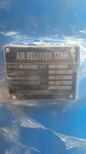 High Pressure Air Tank 600L 35Bar