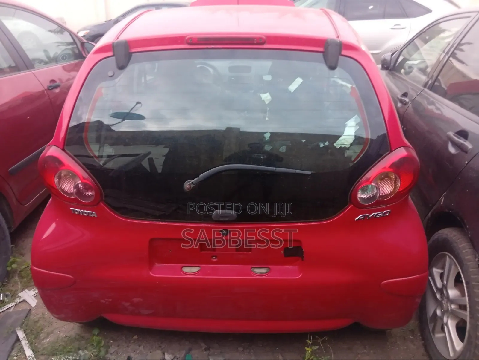 Toyota Aygo 2014 Red