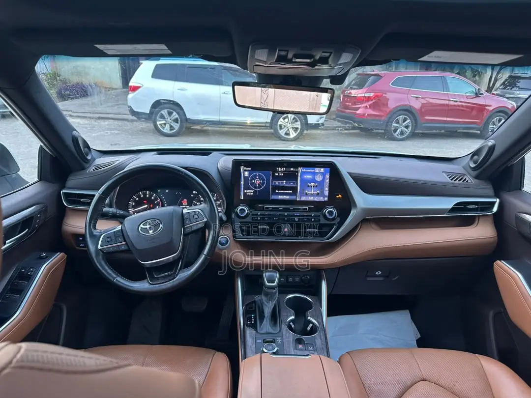 Toyota Highlander Limited 2021 White