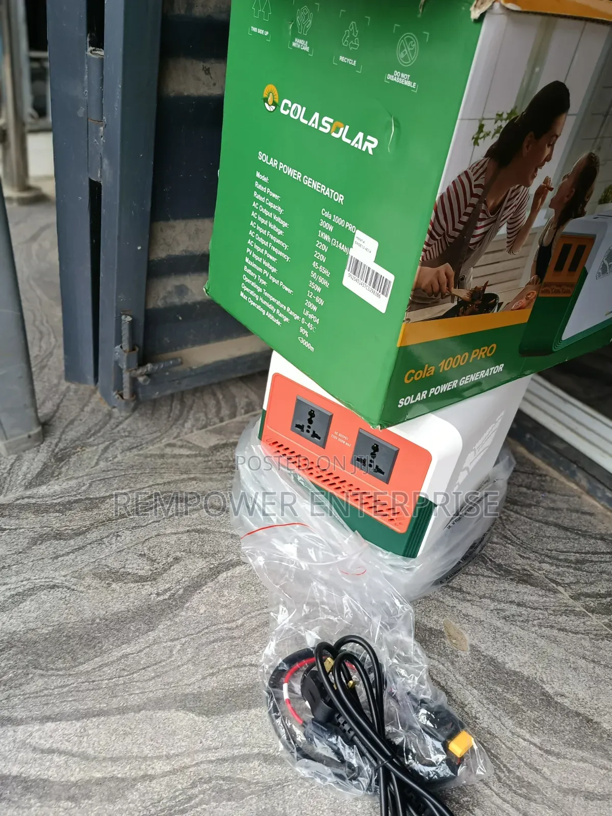 Cola Solar Generator 1000w