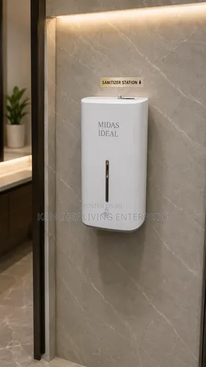 Premium Midas Ideal Wall-Mounted Sanitizer/Soap Dispenser