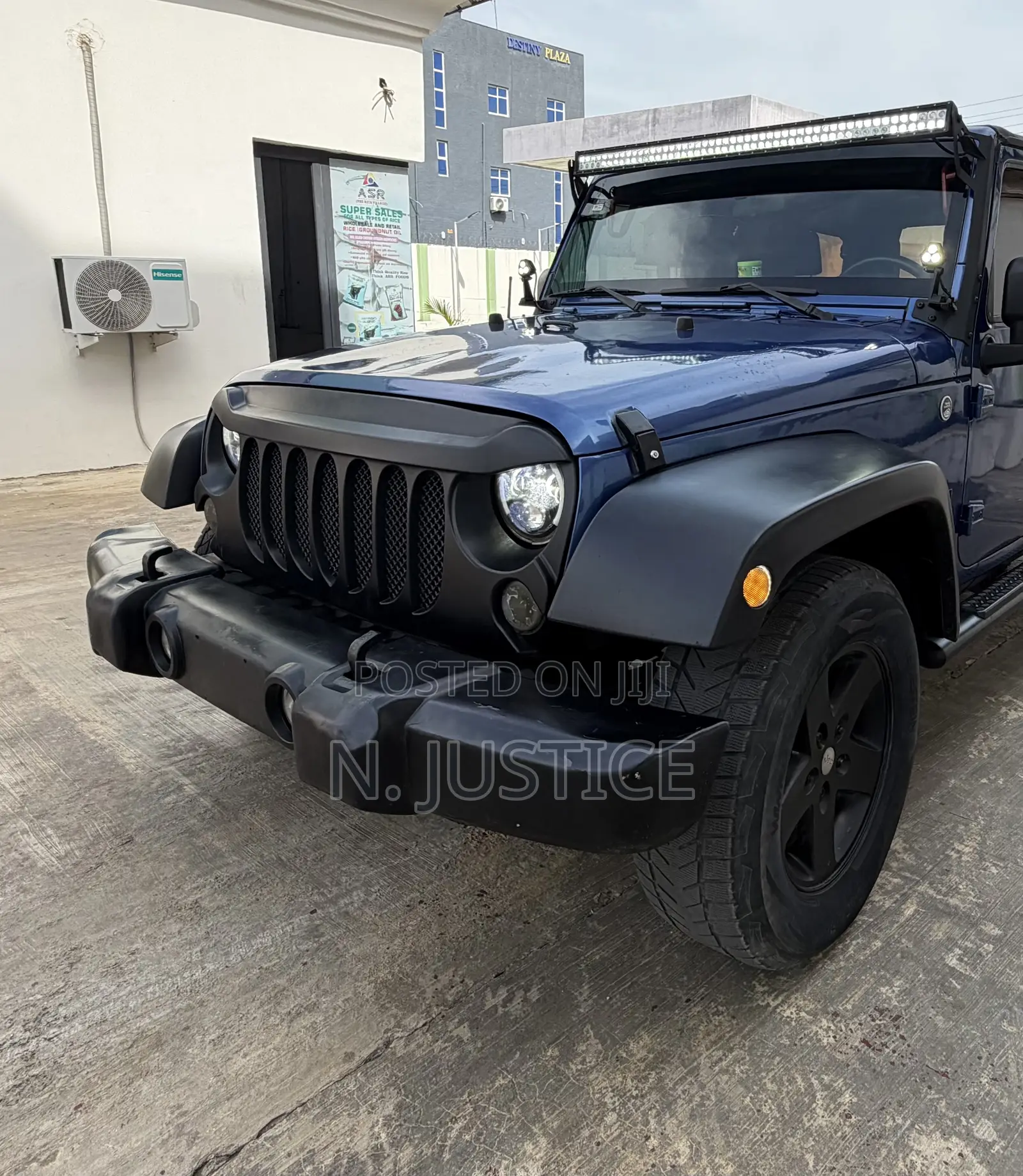 Jeep Wrangler 2008 Blue