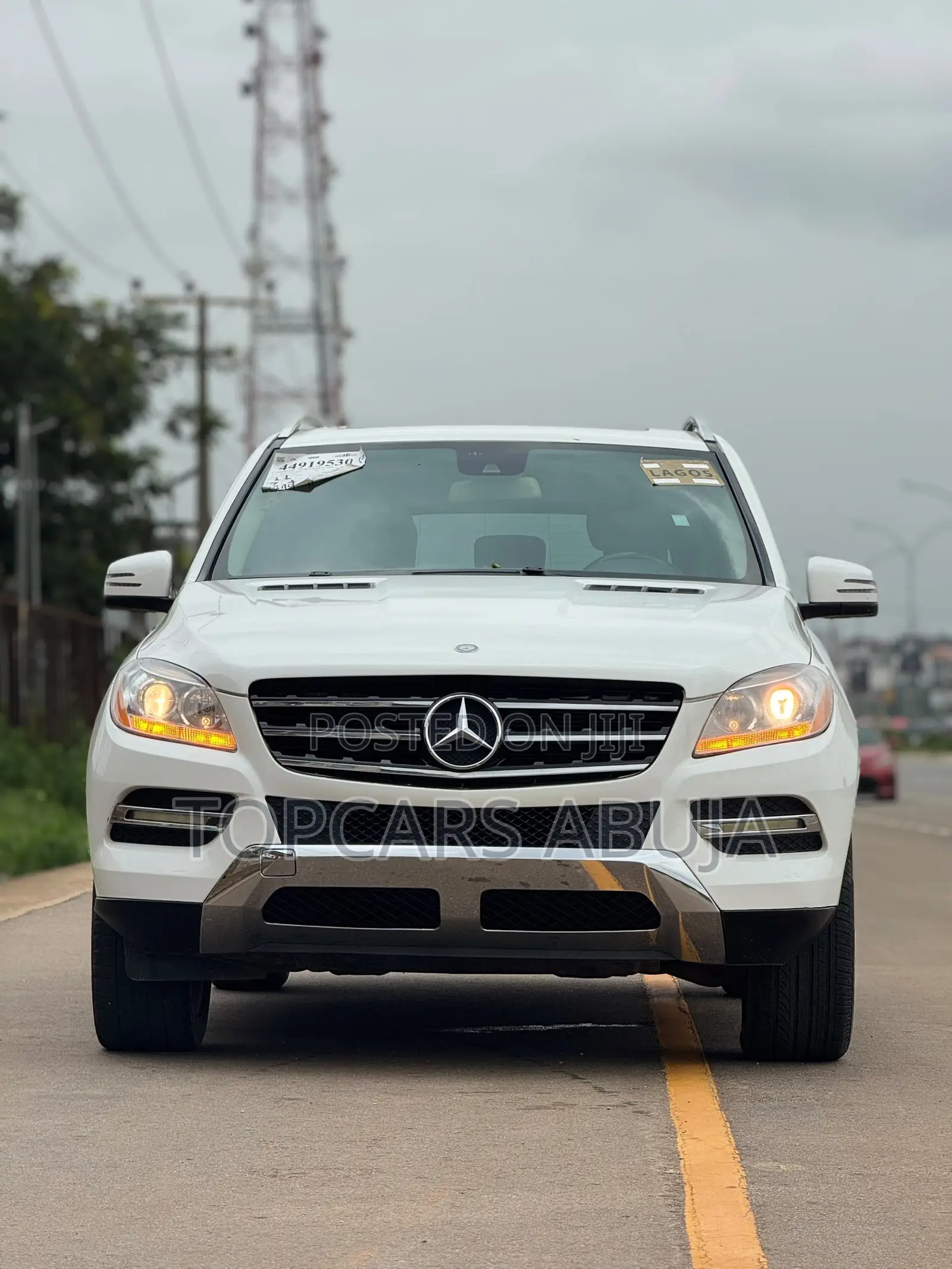 Mercedes-Benz M Class 2013 White