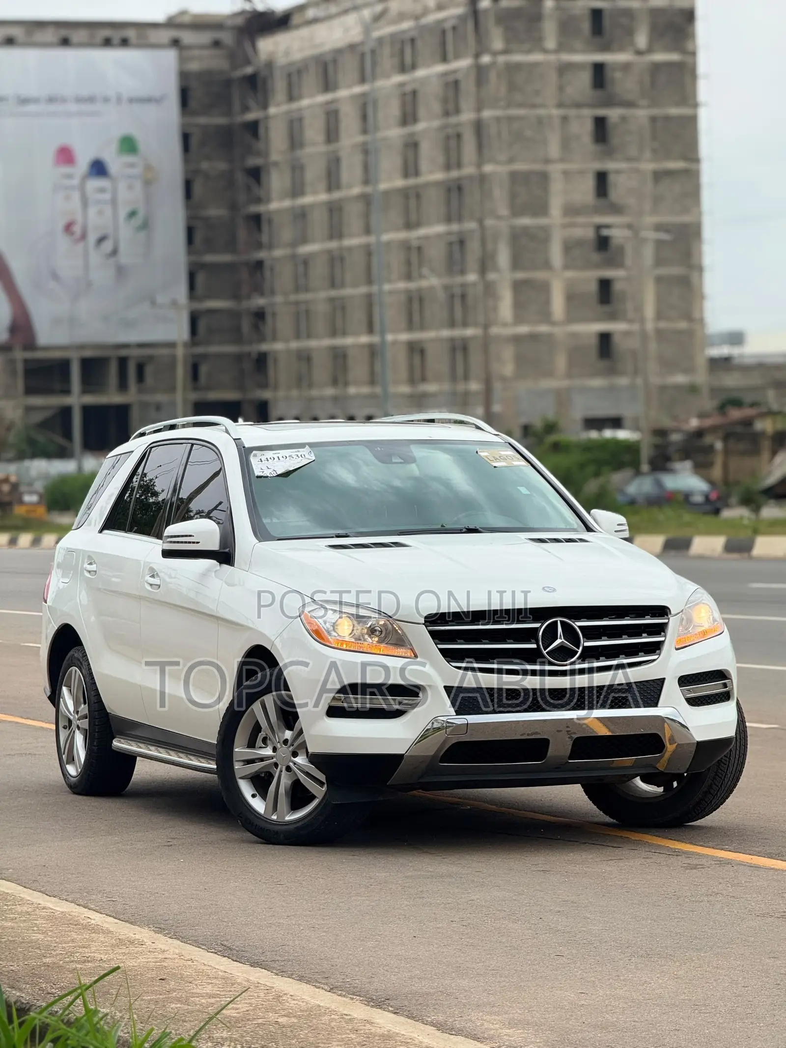 Mercedes-Benz M Class 2013 White
