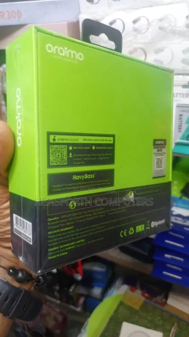 Oraimo Openarc Open-Ear Wireless Earphones