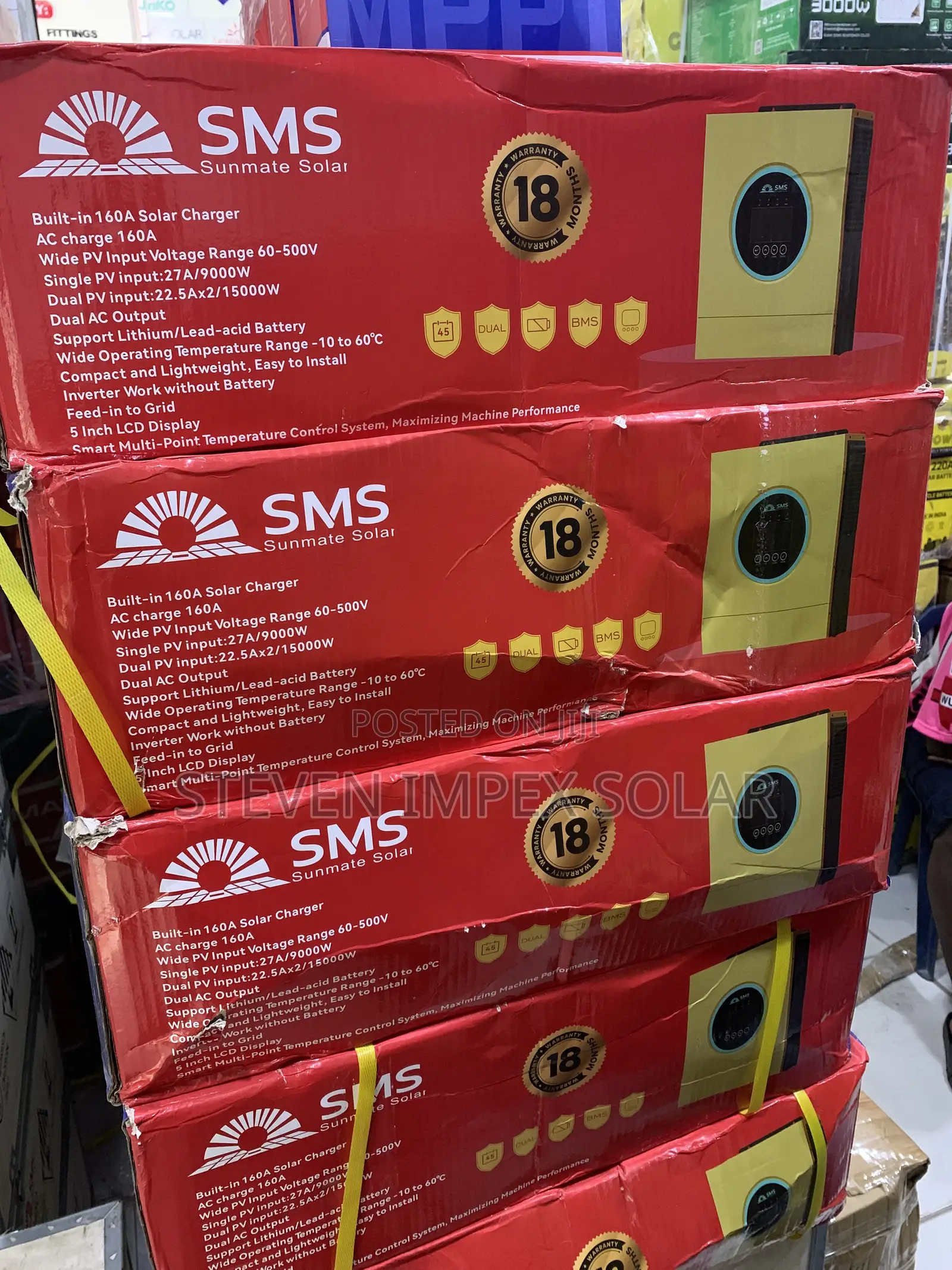 SMS Inverter Hybrid 12kva 48v