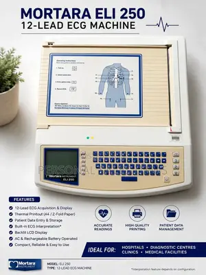 Mortala Eli 250 Electrocardiogram Machine 12 Leads