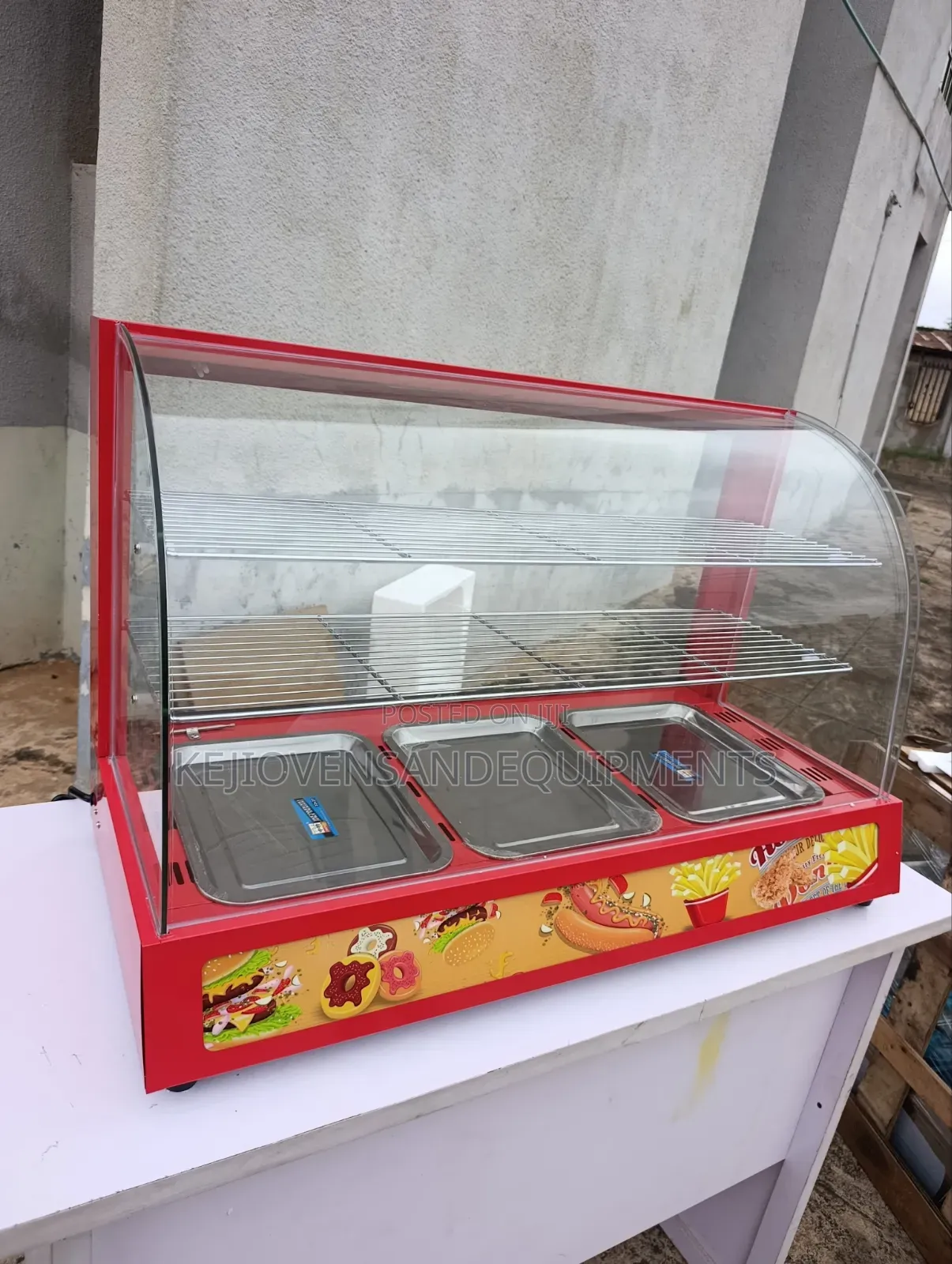 3 Plate Snacks Warmer