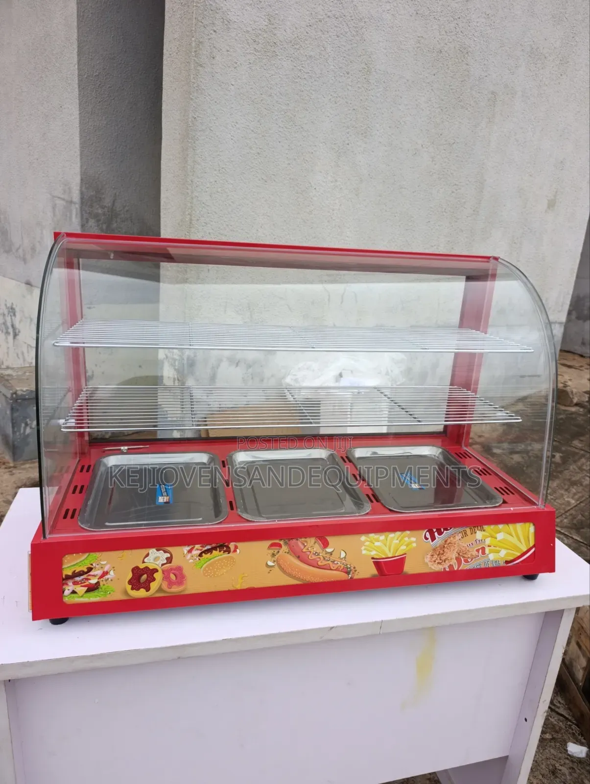 3 Plate Snacks Warmer