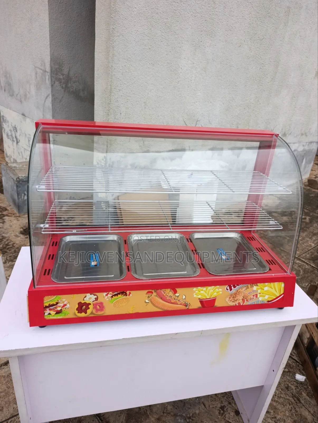 3 Plate Snacks Warmer