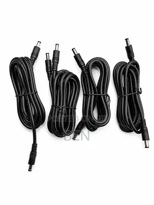 Generic DC Cable Male to Male 2m Copper Power Supply Cable