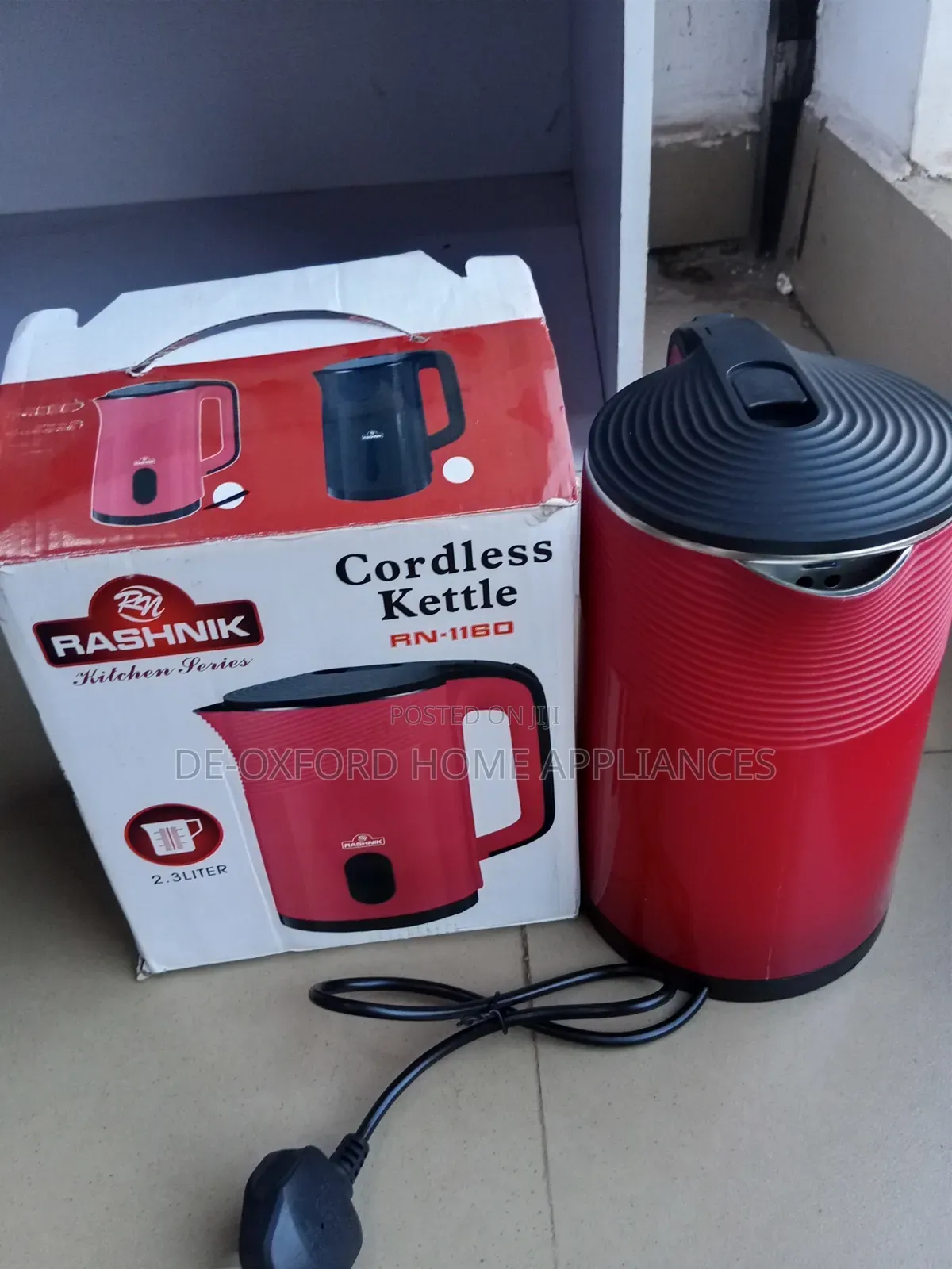 2litres Rashnik Electric Jug Kettle
