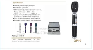 Quality Direct Ophthalmoscope for Professional Use