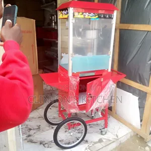 High Quality Popcorn Machine With Cart Available