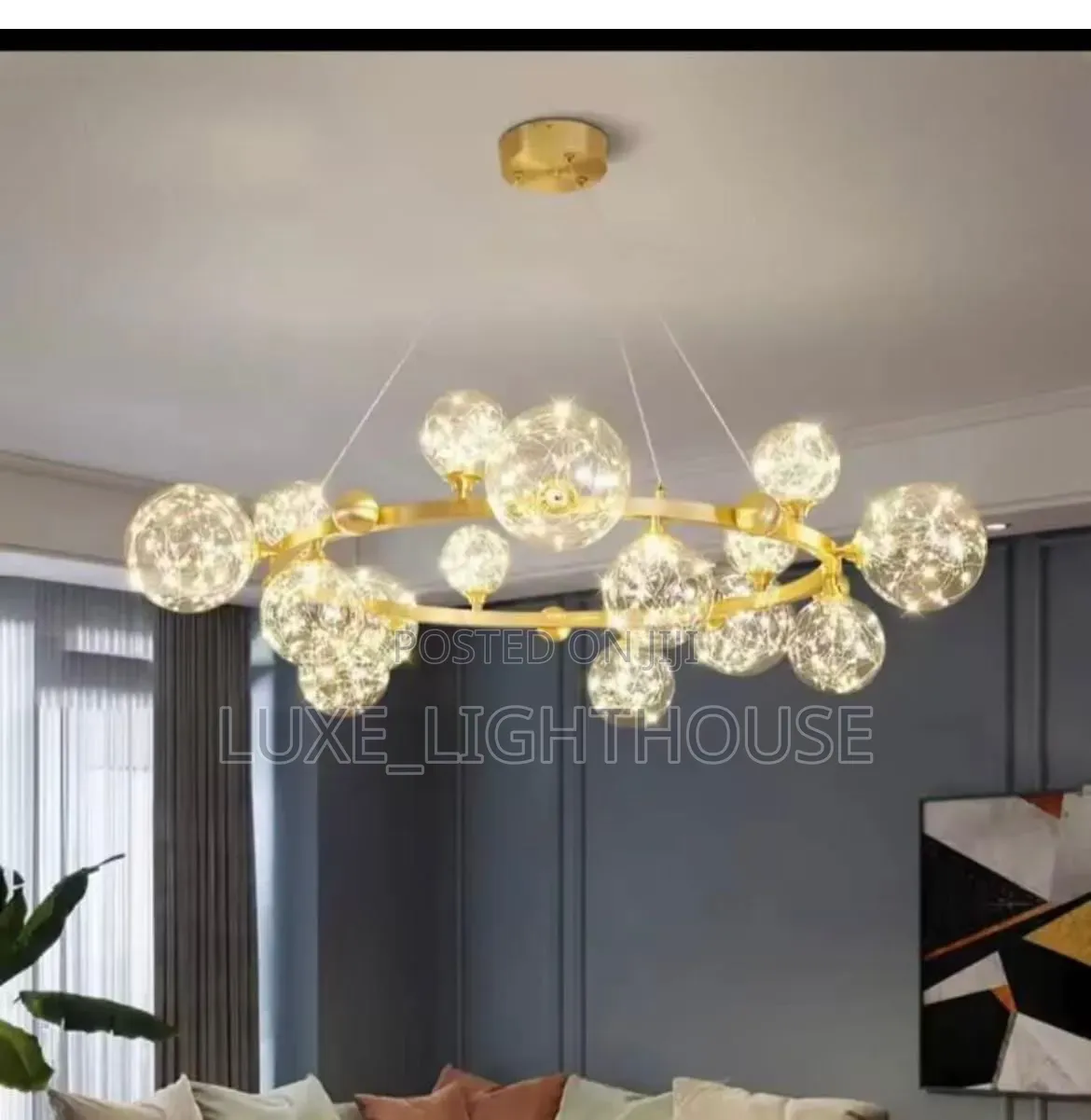 Globe Chandelier