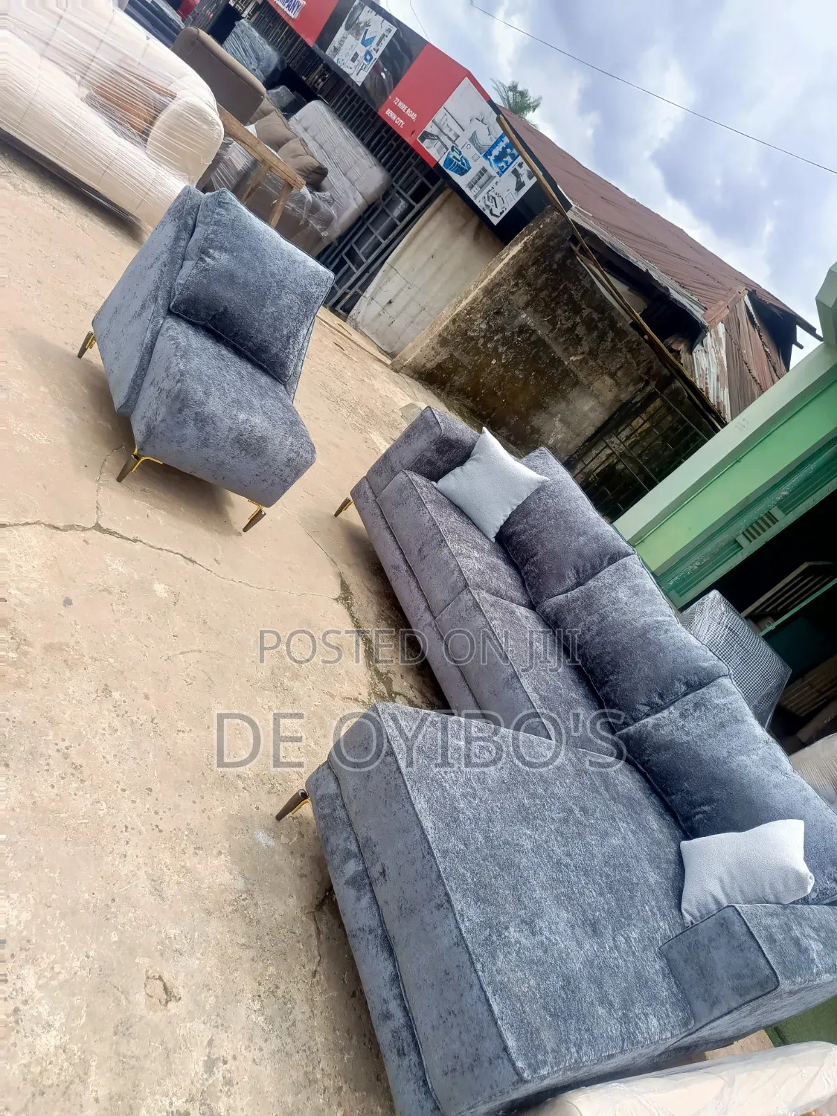Luxury L-Shaped Sofa