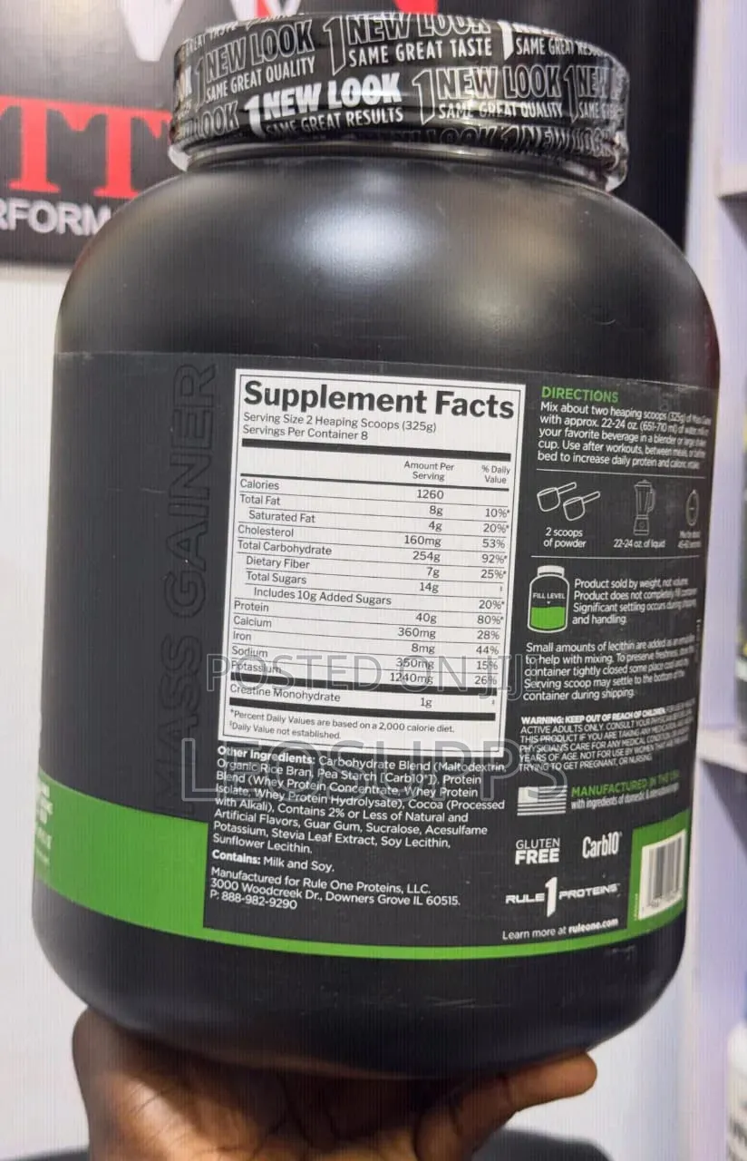 Rule 1 Mass Gainer 5.73lb