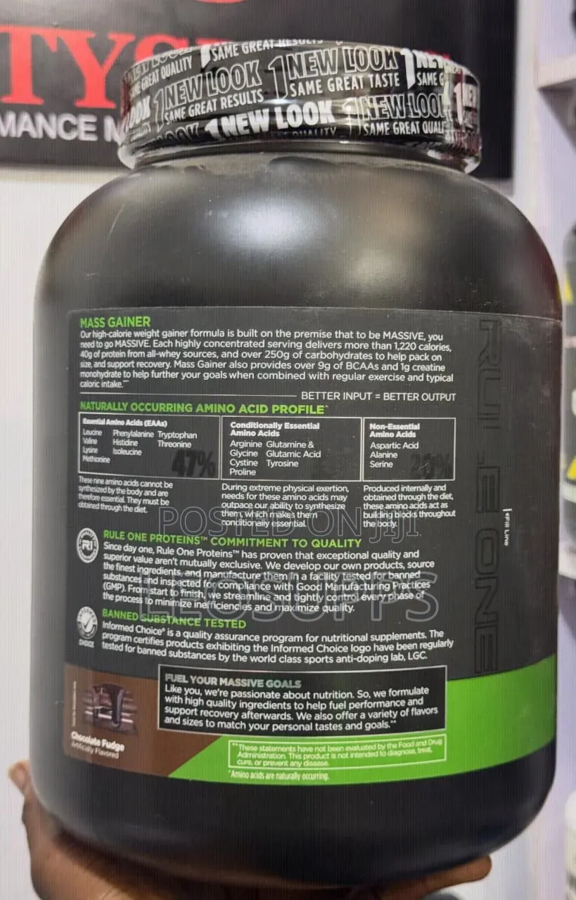 Rule 1 Mass Gainer 5.73lb