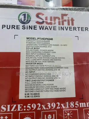 6.2 Kva 48v Sunfit Solar Lnverter