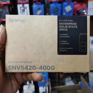 Synology SNV5420-400G M.2 2280 NVMe Enterprise SSD