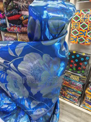 Beautiful Blue Damask
