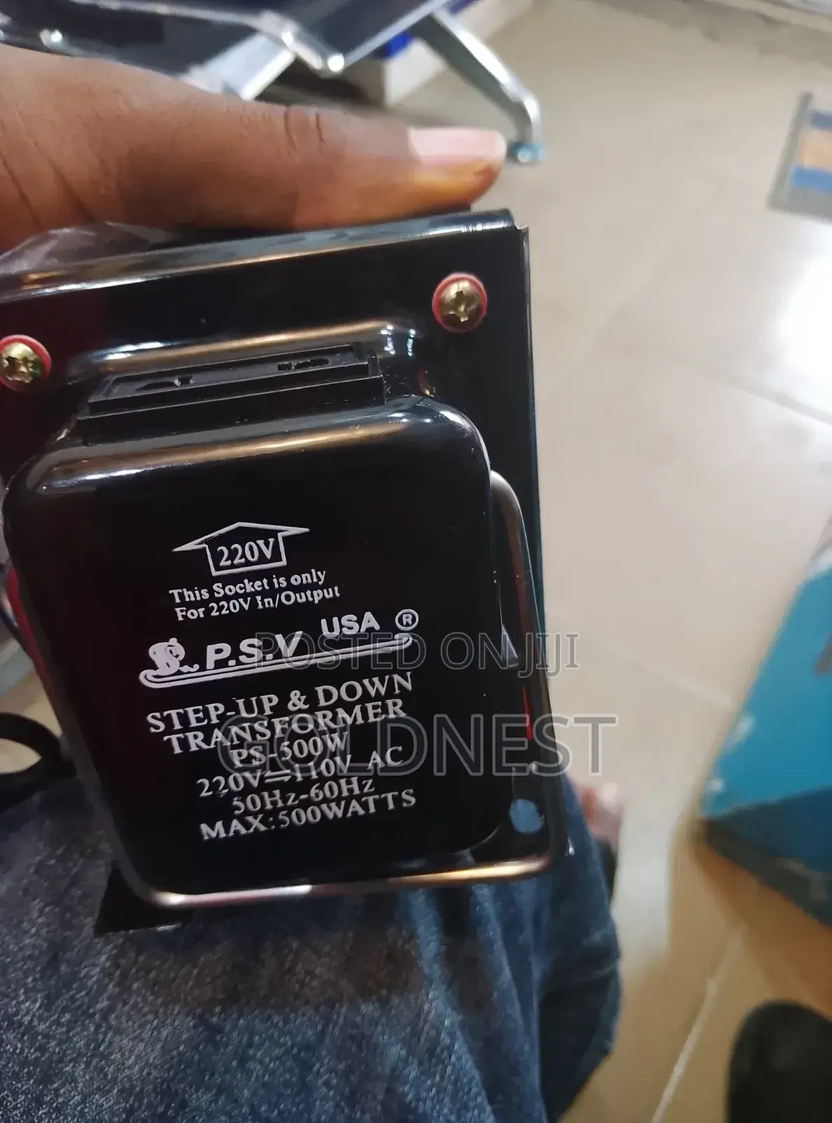 Step-Up Down Transformer Converts Voltage