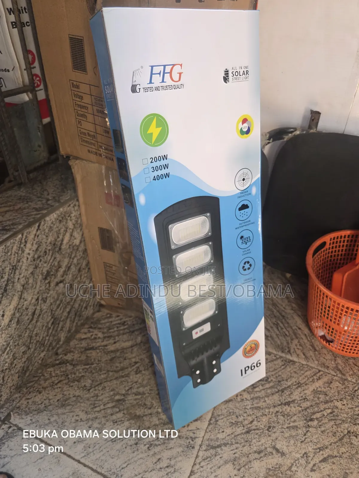 Solar Street Light 400w Original