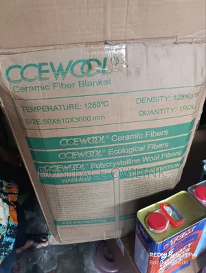CCE WOOL Ceramic Fiber Blanket 2Inch T × 24Inch W × 12Ft H (1" Availab