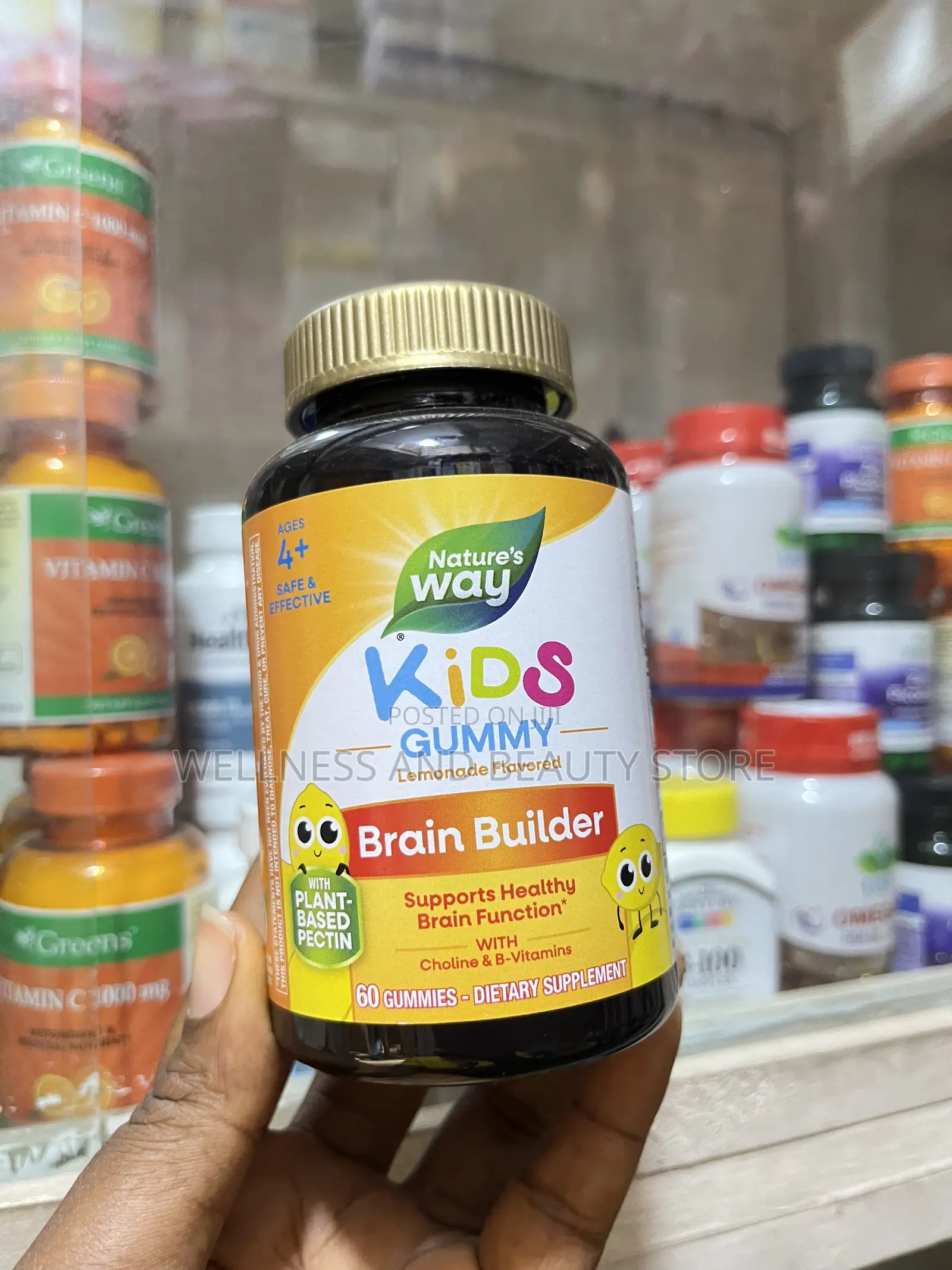 Natures Way Kids Gummy for Brain Builders