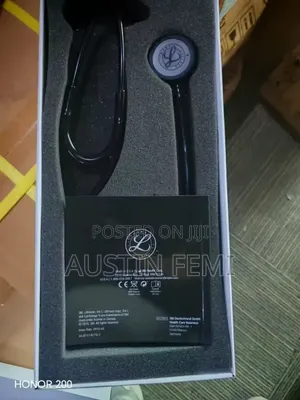 All-Black Littmann Cardiology 4 Stethoscope