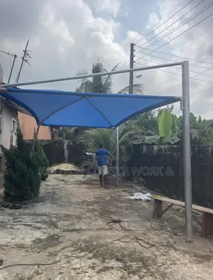 One Car Carport Shade Cover